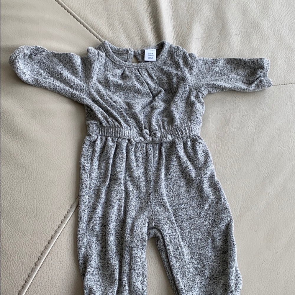 Old navy baby girls plush knit romper